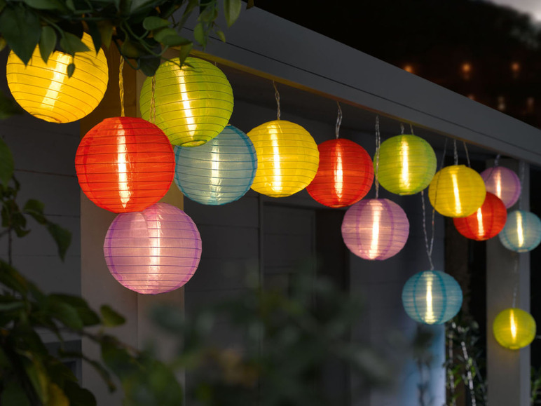 Livarno Home, Letná svetelná LED reťaz XXL, Lidl, 14,99 €